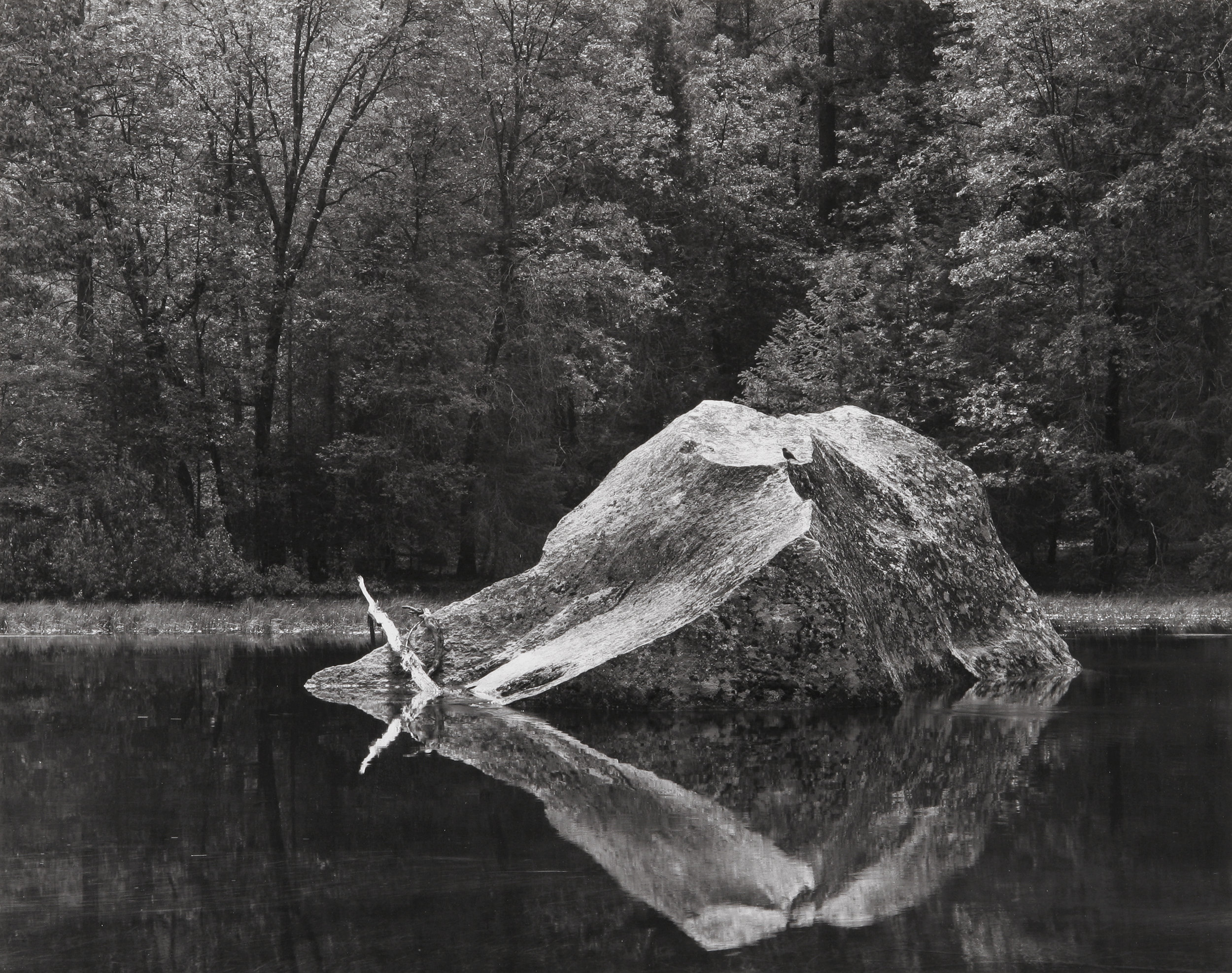 Rock Merced River, Yosemite National Park, CA , 1973.jpg