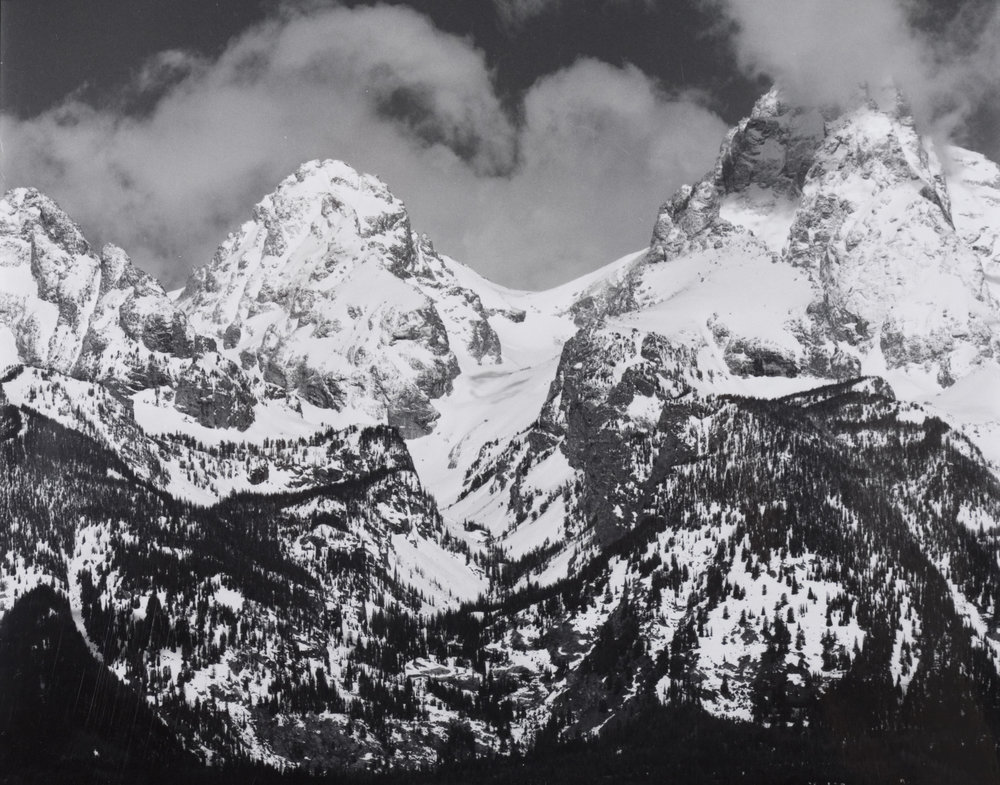 Clouds and Mountains, The Tetons,&nbsp;WY, 2006